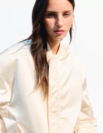 BERSHKA SERIES cazadora bomber oversize