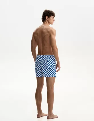 Boardshorts regulares con estampado