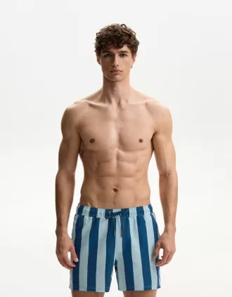 Boardshorts regulares con estampado