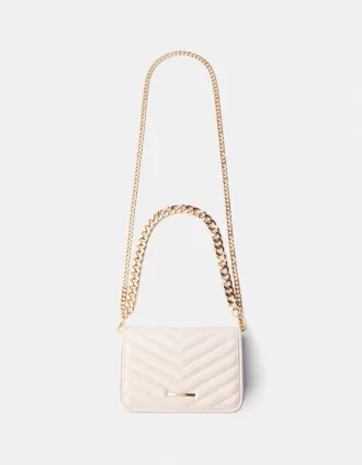 Bolso bandolera acolchado multiuso con cadena