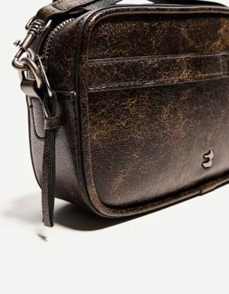 Bolso bandolera desgastado