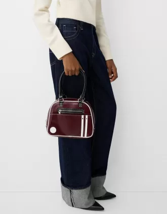 Bolso bowling deportivo retro