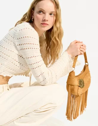 Bolso con flecos
