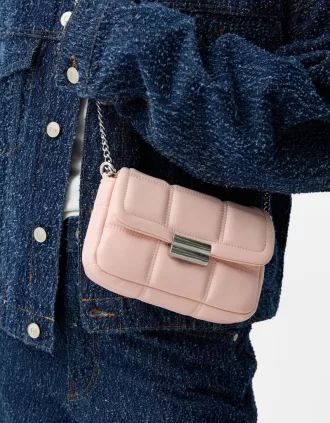 Bolso mini acolchado