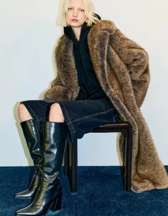 Botas con tacón de bloque