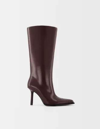Botas de tacón ancho