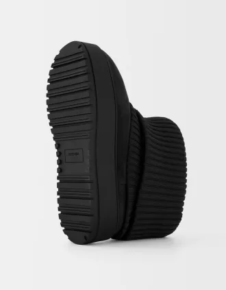 Botines calcetín con plataforma