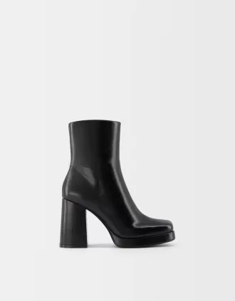 Botines plataforma tacón alto