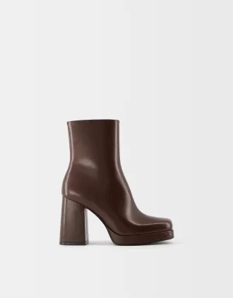 Botines plataforma tacón alto