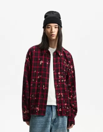 Camisa boxy de manga larga