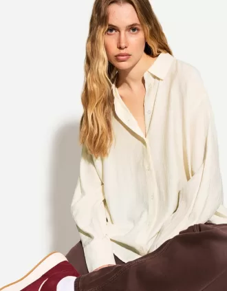 Camisa con lazos