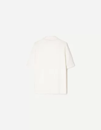 Camisa crepé manga corta