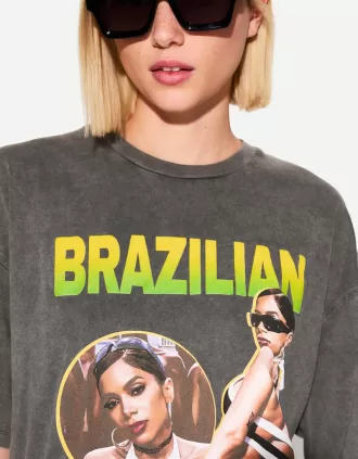 Camiseta Anitta Brazilian Energy manga corta