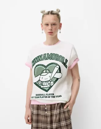 Camiseta Cinnamoroll manga corta