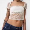 Camiseta Disney Bambi manga corta encaje