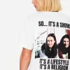 Camiseta Gilmore Girls de manga corta con estampado