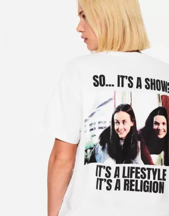 Camiseta Gilmore Girls de manga corta con estampado