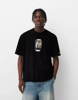 Camiseta Jean-Michel Basquiat de manga corta