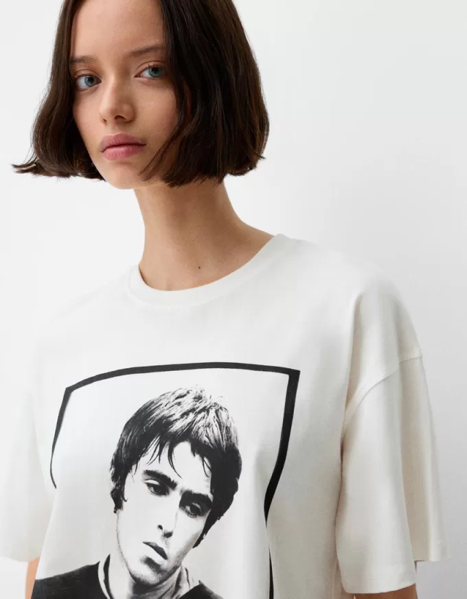 Camiseta Liam Gallagher de manga corta