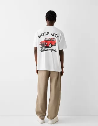 Camiseta Volkswagen Golf de manga corta y corte boxy