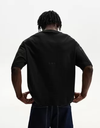 Camiseta boxy manga corta