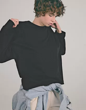 Camiseta de algodón de manga larga