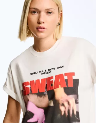 Camiseta de manga corta Sweat Charli xcx & Troye Sivan