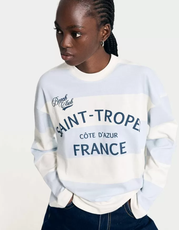 Camiseta de manga larga con estampado
