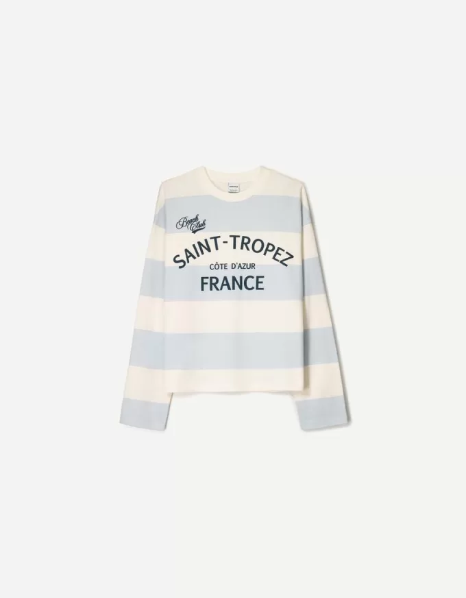 Camiseta de manga larga con estampado