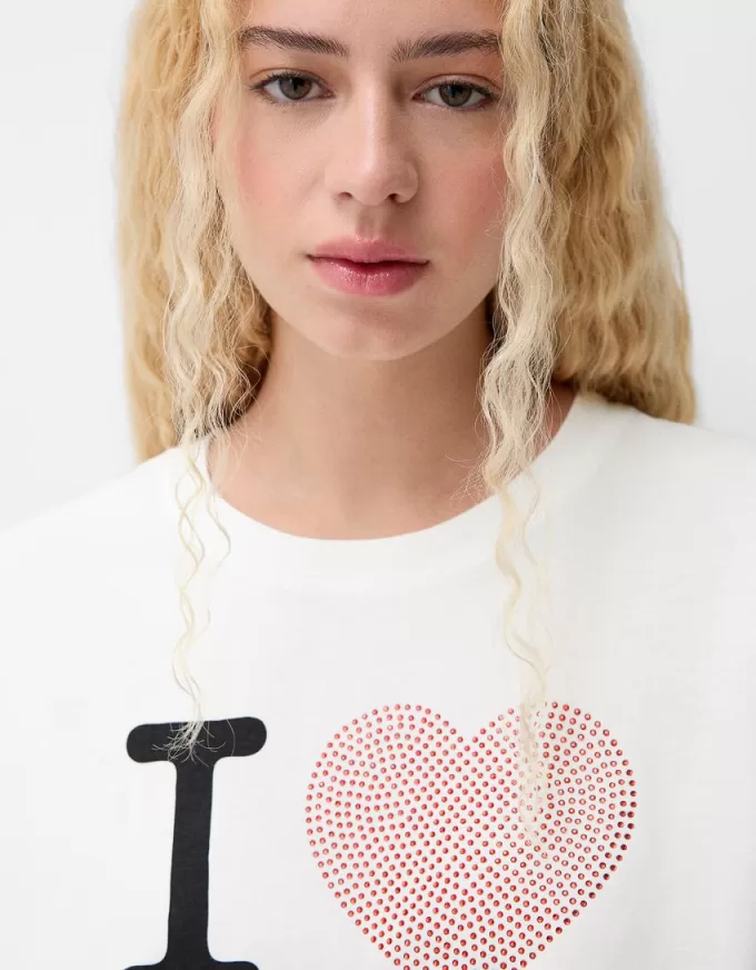 Camiseta de manga media I Love New York