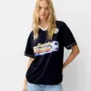 Camiseta deportiva Captain Tsubasa de manga corta