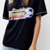 Camiseta deportiva Captain Tsubasa de manga corta