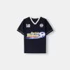 Camiseta deportiva Captain Tsubasa de manga corta