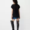 Camiseta estampada sin mangas