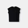 Camiseta estampada sin mangas