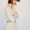 Camiseta henley de manga larga