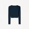 Camiseta henley de manga larga