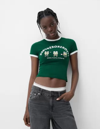 Camiseta manga corta Kerokeroderoppi