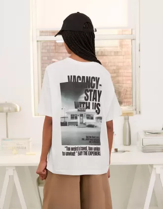Camiseta manga corta con estampado