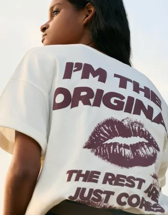 Camiseta manga corta con estampado