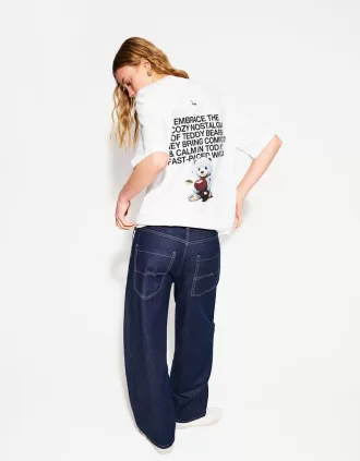 Camiseta manga corta con estampado