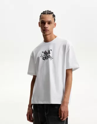 Camiseta manga corta con estampado