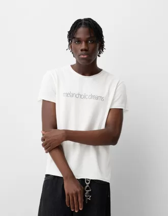 Camiseta manga corta con estampado