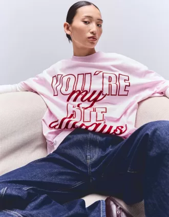 Camiseta manga corta con estampado