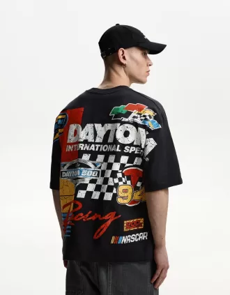 Camiseta manga corta con estampado Nascar