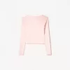 Camiseta manga larga cuello pico Camiseta manga larga cuello pico