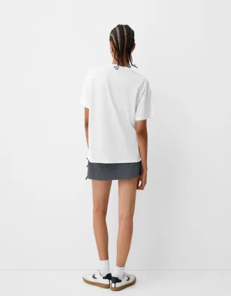Camiseta oversize de manga corta Dua Lipa