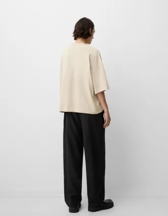 Camiseta oversize manga corta