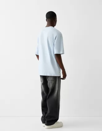 Camiseta oversize manga corta