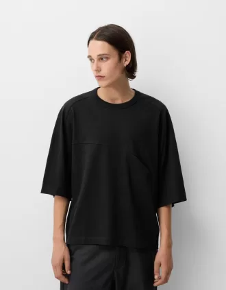 Camiseta oversize manga corta